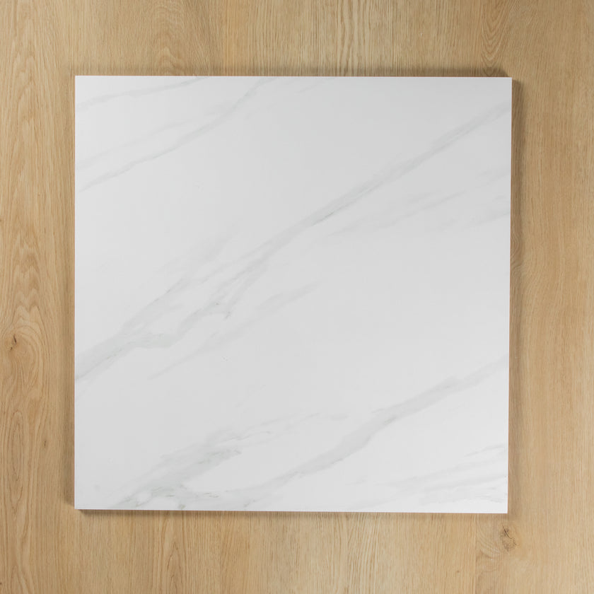 GALAXY CARRARA WHITE INTERNAL MATTE TILE 600×600
