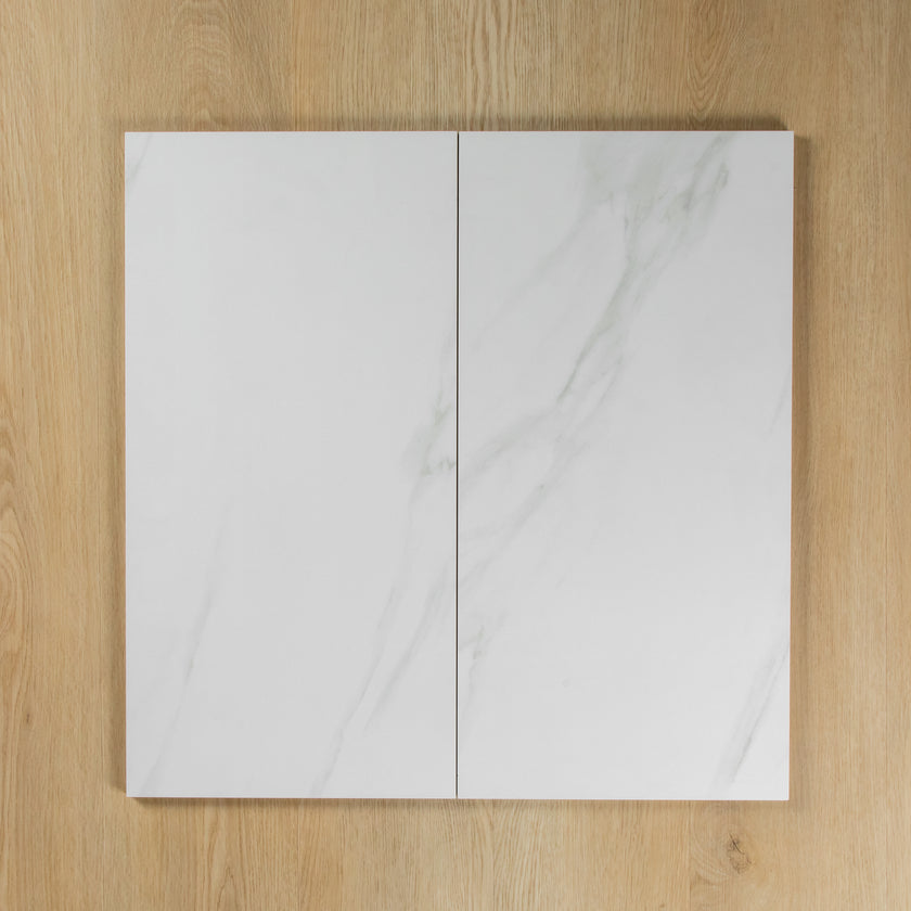 GALAXY CARRARA WHITE INTERNAL POLISHED TILE 300×600