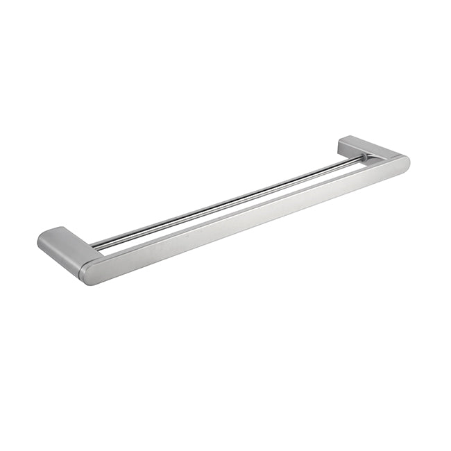 LINKWARE HUNTINGWOOD DOUBLE TOWEL RAIL 600mm