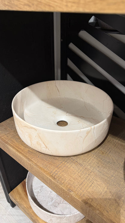 CODE PURE ROUND CERAMIC BASIN 360MM - 10 COLOURS