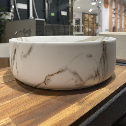 CODE PURE ROUND CERAMIC BASIN 360MM - 10 COLOURS