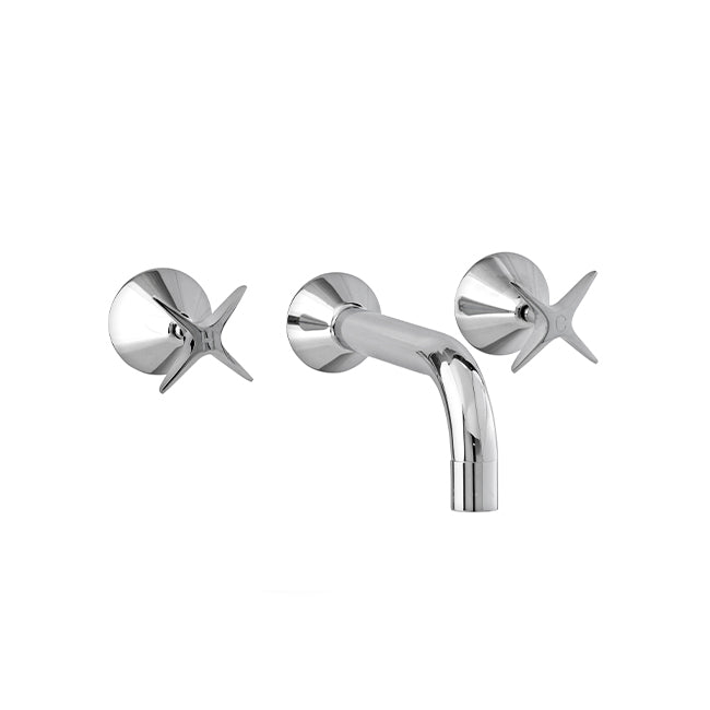 LINKWARE KIRRA WALL BASIN MIXER 200mm