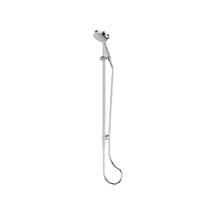 LAVISH BRASS RAIL SHOWER CHROME