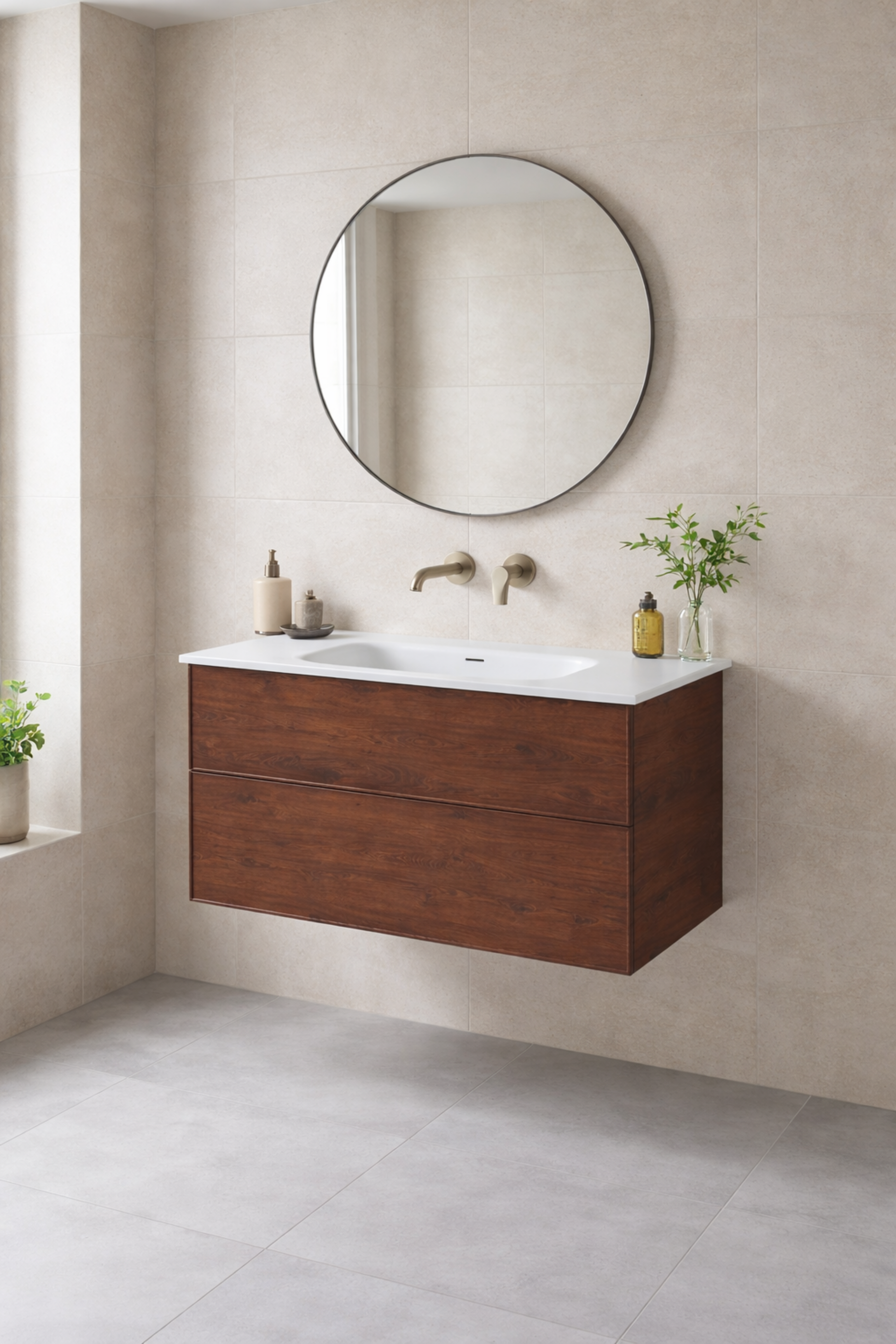 LINEARE 1000 AXEL DOUBLE DRAW VANITY RANGE
