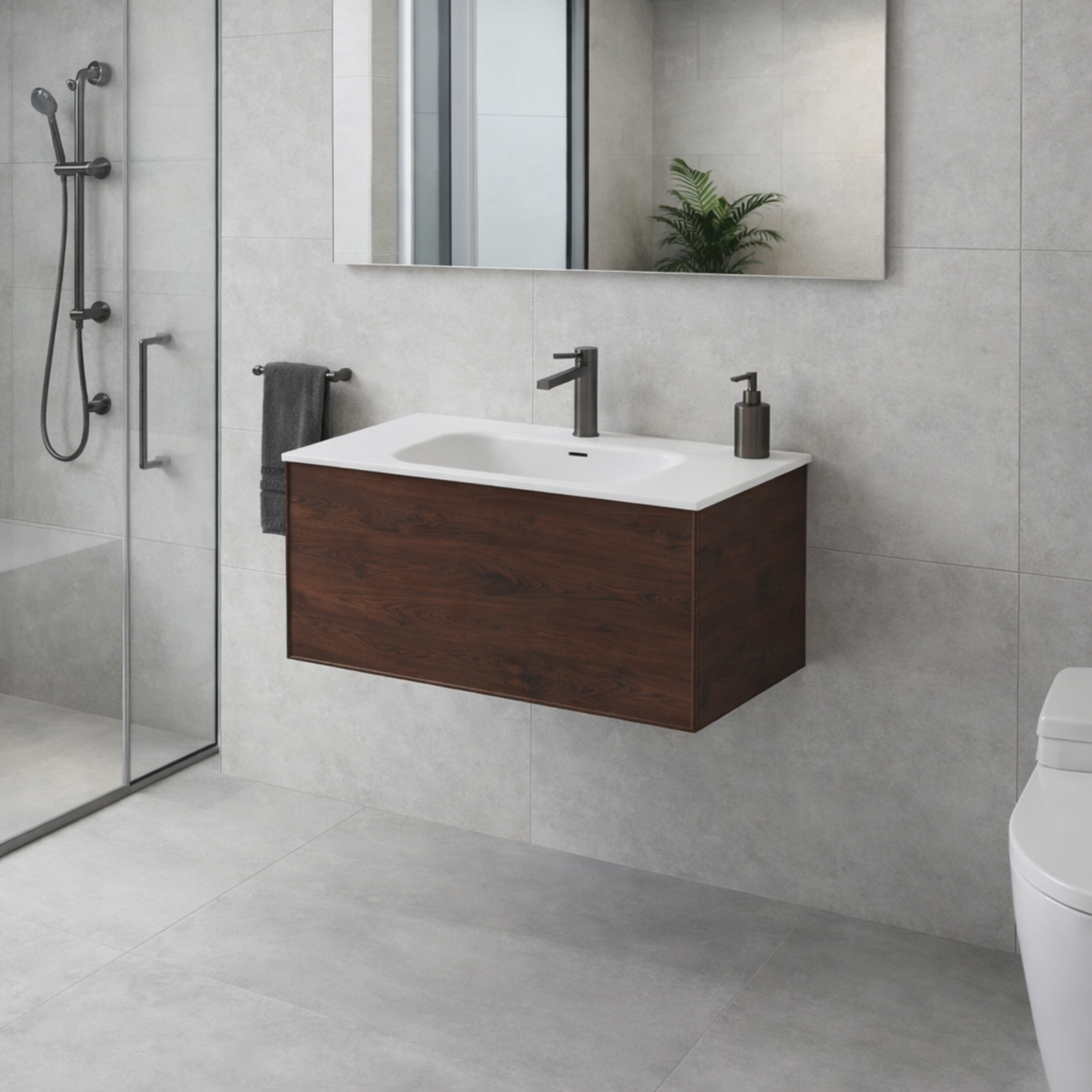 LINEARE 1000 AXEL SINGLE DRAW VANITY RANGE