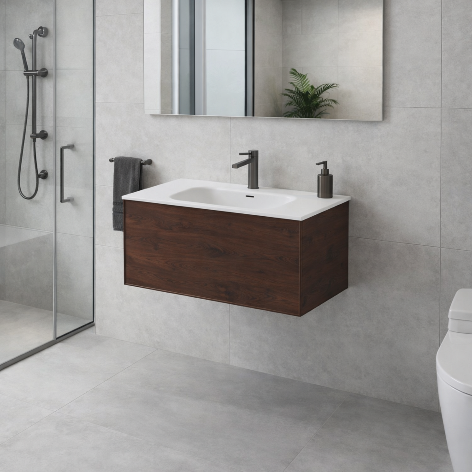 LINEARE 1000 AXEL SINGLE DRAW VANITY RANGE