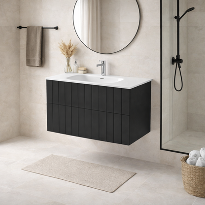 LINEARE 1000 COASTAL DOUBLE DRAW VANITY RANGE