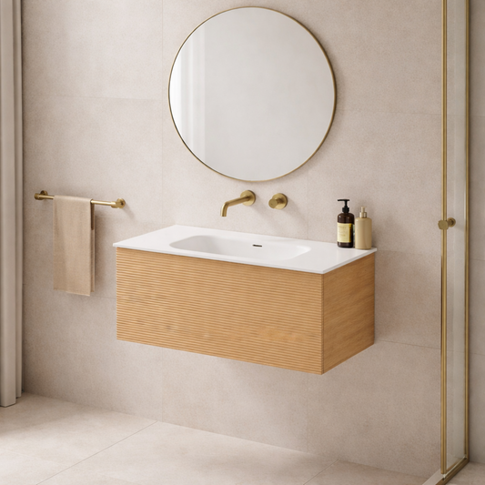 LINEARE 1000 ORCHARD SINGLE DRAW VANITY RANGE