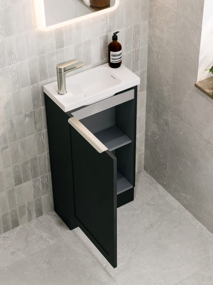 LINEARE 450 LOFT FLOORSTANDING VANITY - LEFT HINGE
