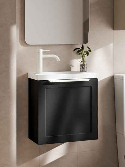 LINEARE 450 LOFT BATHROOM VANITY MATTE BLACK
