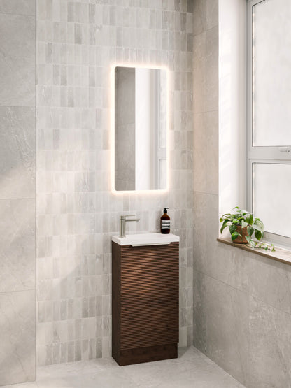 LINEARE 450 ORCHARD FLOORSTANDING VANITY - LEFT HINGE