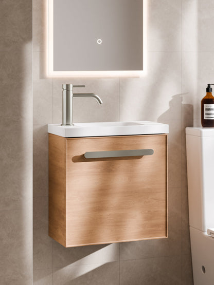 LINEARE AXEL 450 BATHROOM VANITY DEVON OAK