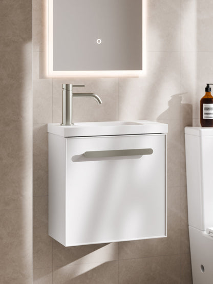 LINEARE AXEL 450 BATHROOM VANITY MATTE WHITE