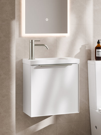 LINEARE AXEL 450 BATHROOM VANITY MATTE WHITE