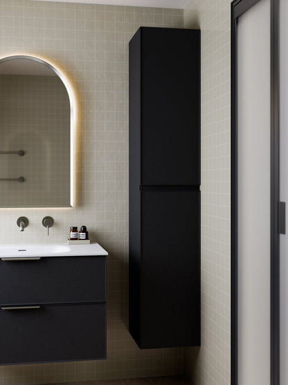 LINEARE BATHROOM AXEL TOWER CABINET MATTE BLACK