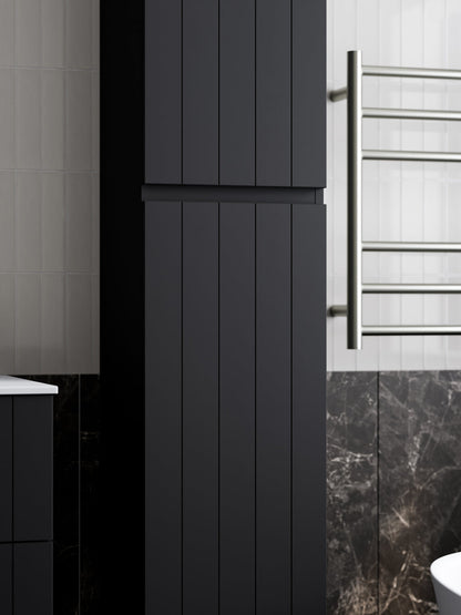 LINEARE BATHROOM COASTAL TOWER CABINET MATTE BLACK