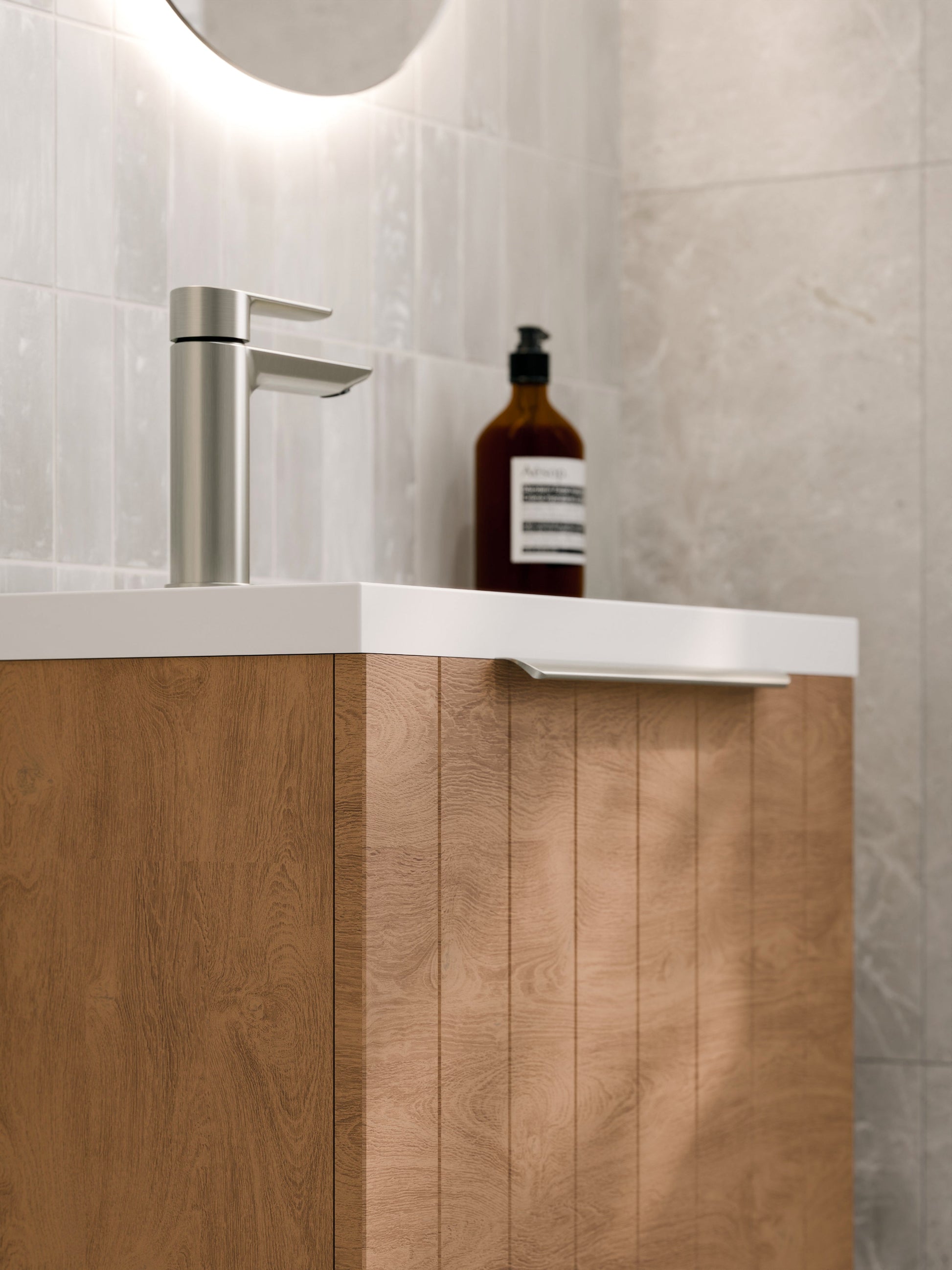 LINEARE COASTAL 450 FLOORSTANDING VANITY - LEFT HINGE