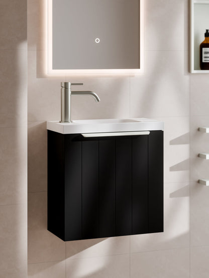 LINEARE COASTAL 450 BATHROOM VANITY MATTE BLACK