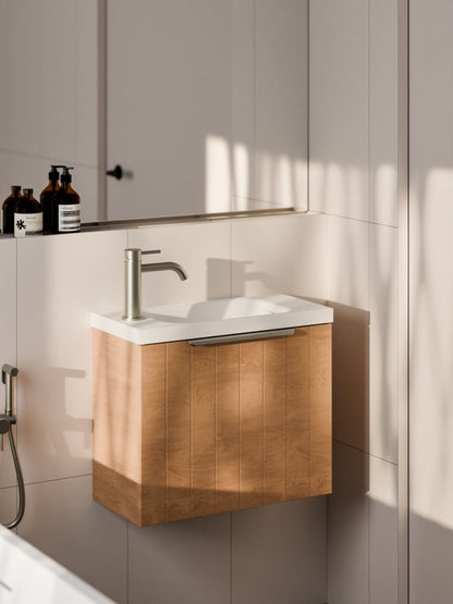 LINEARE COASTAL 550 BATHROOM VANITY DEVON OAK