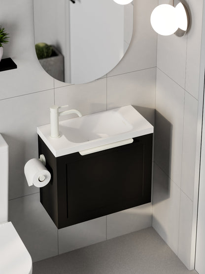 LINEARE LOFT 550 BATHROOM VANITY MATTE BLACK