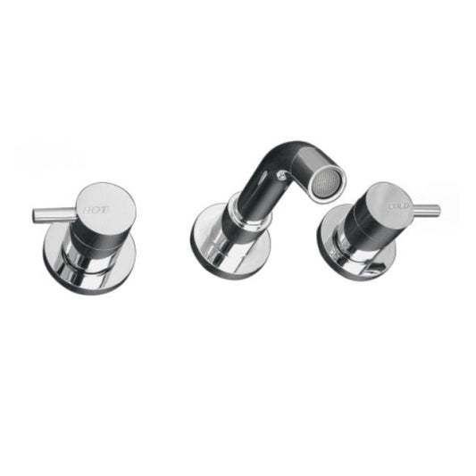 LINKWARE ELLE BATH OR WALL BASIN MIXER CHROME