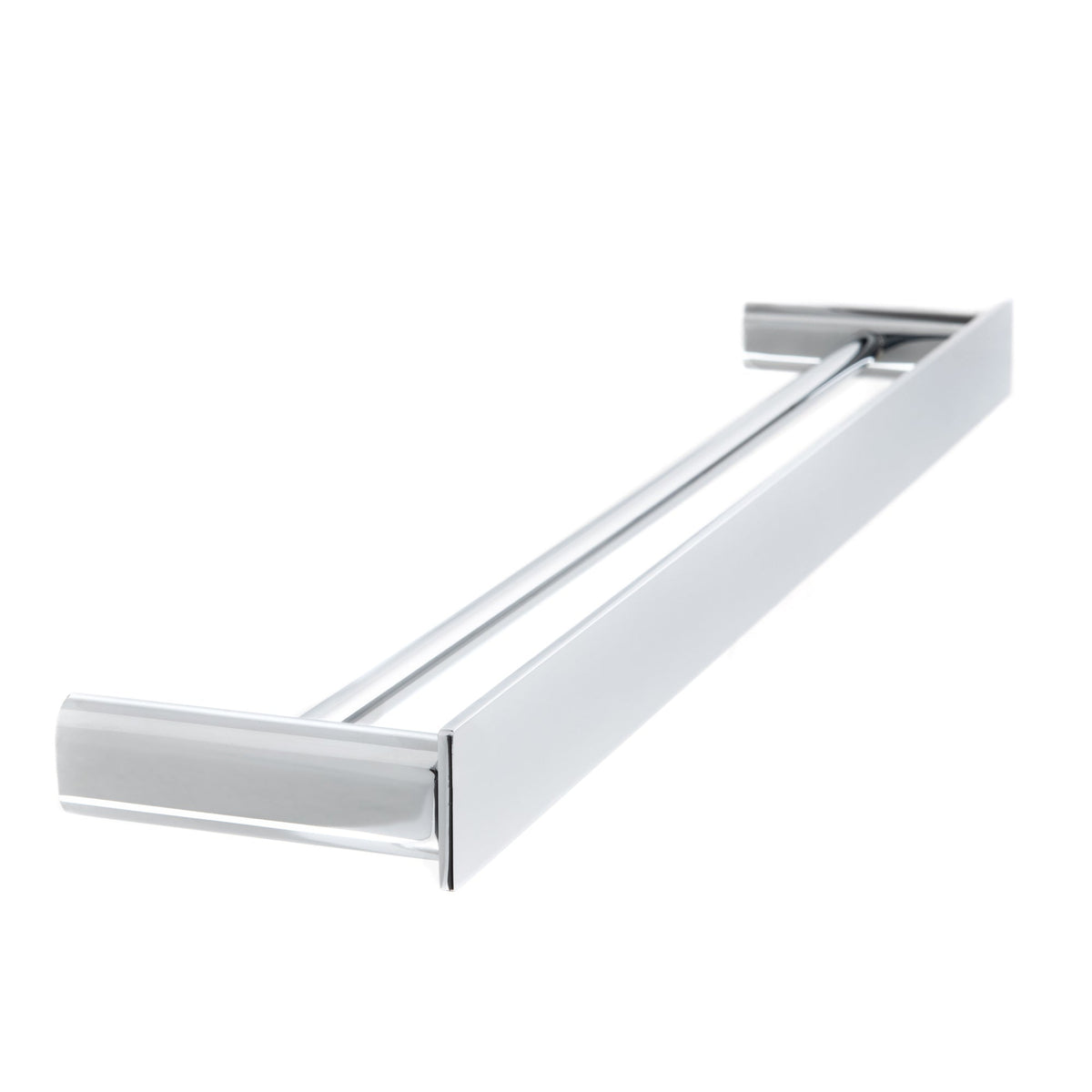 LINKWARE GABE DOUBLE TOWEL RAIL CHROME