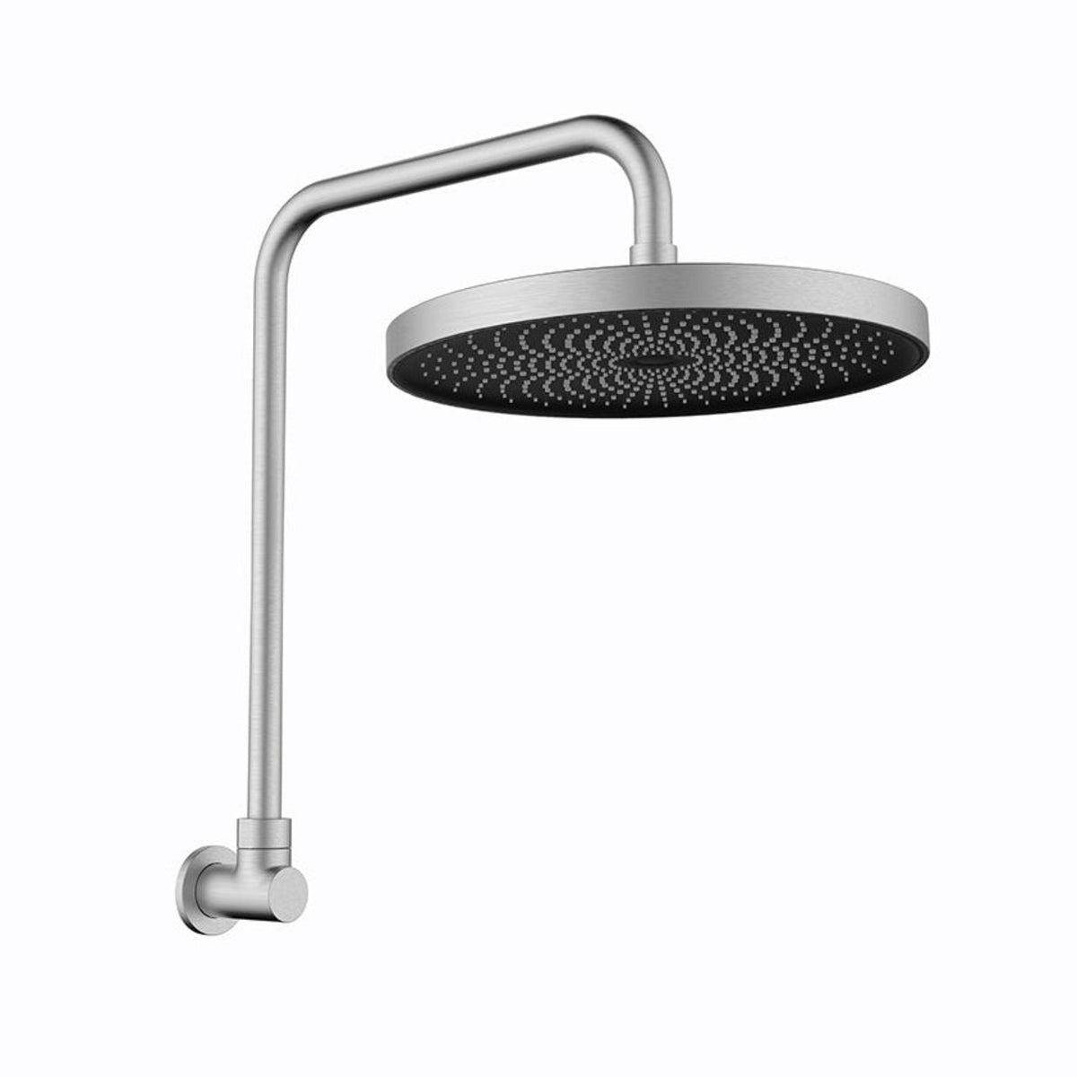 LINKWARE GABE GOOSENECK SHOWER BRUSHED NICKEL
