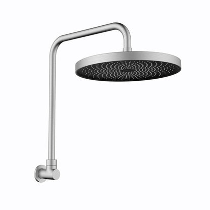 LINKWARE GABE GOOSENECK SHOWER BRUSHED NICKEL