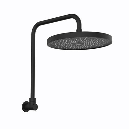 LINKWARE GABE GOOSENECK SHOWER MATTE BLACK