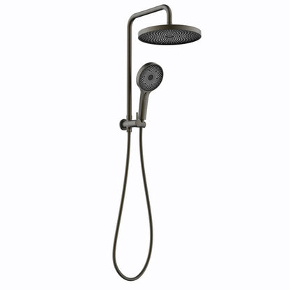 LINKWARE GABE TWIN SHOWER GUNMETAL