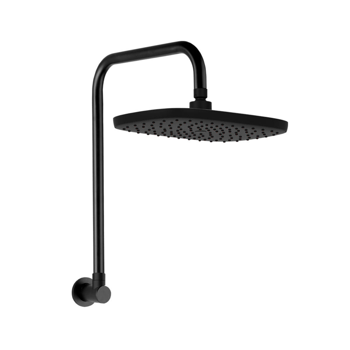 LINKWARE HUNTINGWOOD GOOSENECK SHOWER MATTE BLACK