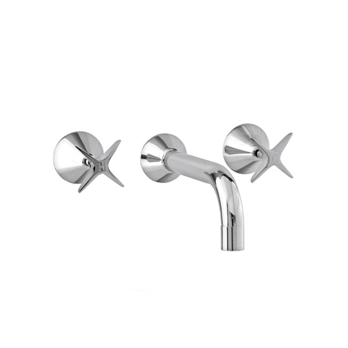 LINKWARE KIRRA BATH OR WALL BASIN MIXER 200mm CHROME