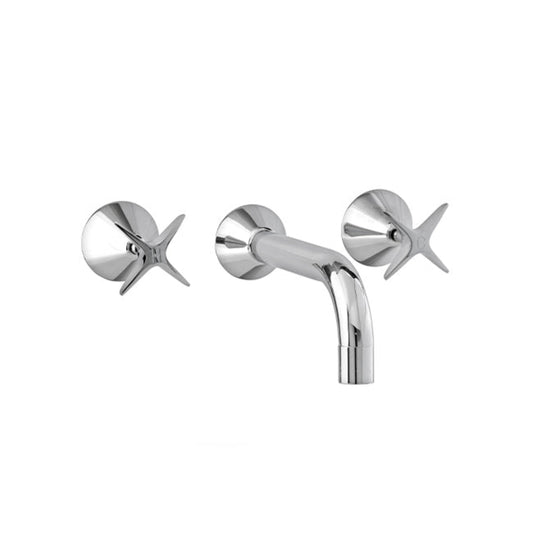 LINKWARE KIRRA BATH OR WALL BASIN MIXER 200mm CHROME