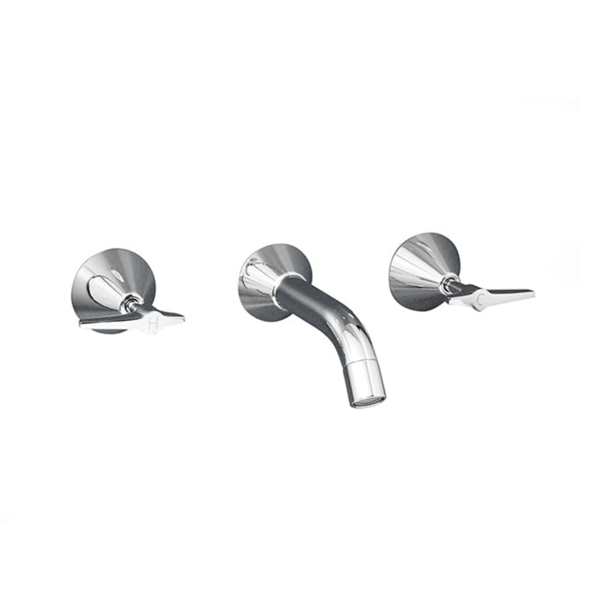 LINKWARE KIRRA LEVER BATH OR WALL BASIN MIXER CHROME