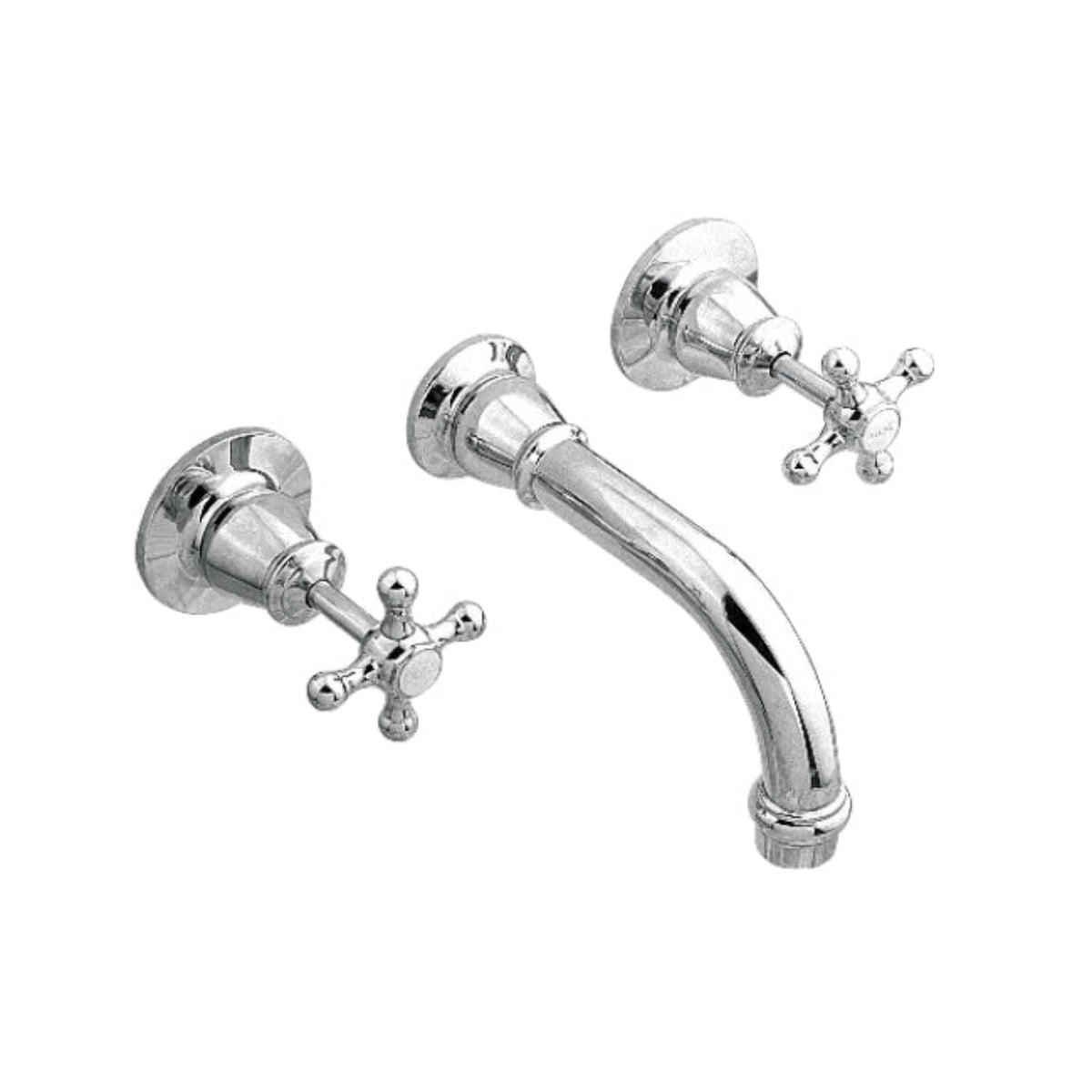 LINKWARE NOOSA BATH OR WALL BASIN MIXER CHROME