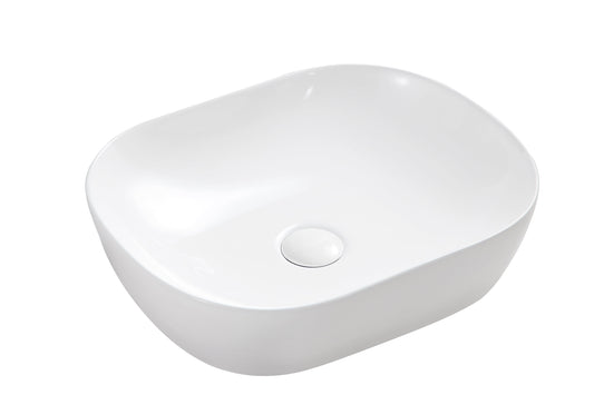 PURE OVAL CERAMIC VESSEL BASIN - 5 COLOURS