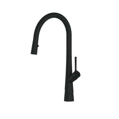 LUSTRO II PULL-DOWN SINK MIXER MATTE BLACK