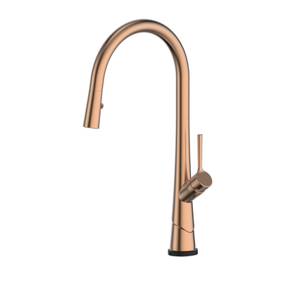 LUSTRO KONTACT PULL-DOWN SINK MIXER BRUSHED COPPER