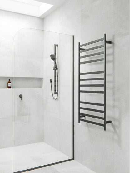 CODE LINEARE HEATED TOWEL LADDER 1200X500MM - 6 COLOURS