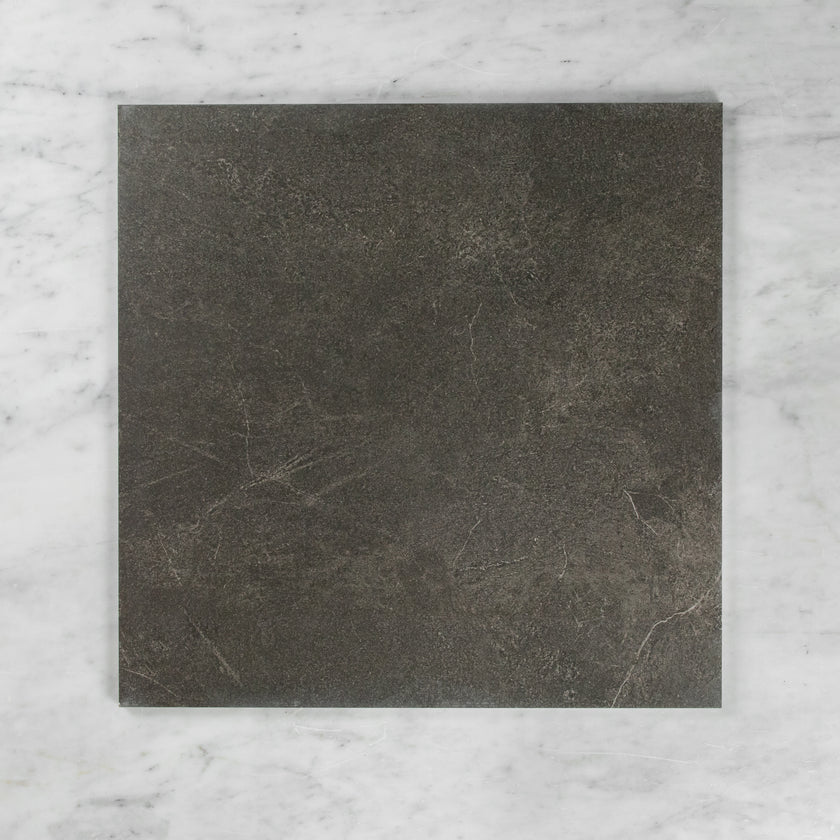 MAJESTIC LUCAS CHARCOAL INTERNAL MATTE TILE 600×600