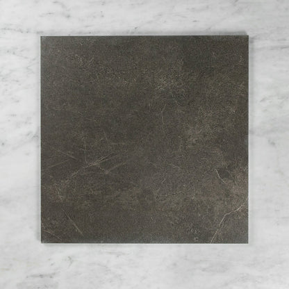 MAJESTIC LUCAS CHARCOAL INTERNAL MATTE TILE 600×600
