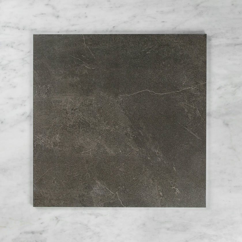 MAJESTIC LUCAS CHARCOAL INTERNAL MATTE TILE 600×600