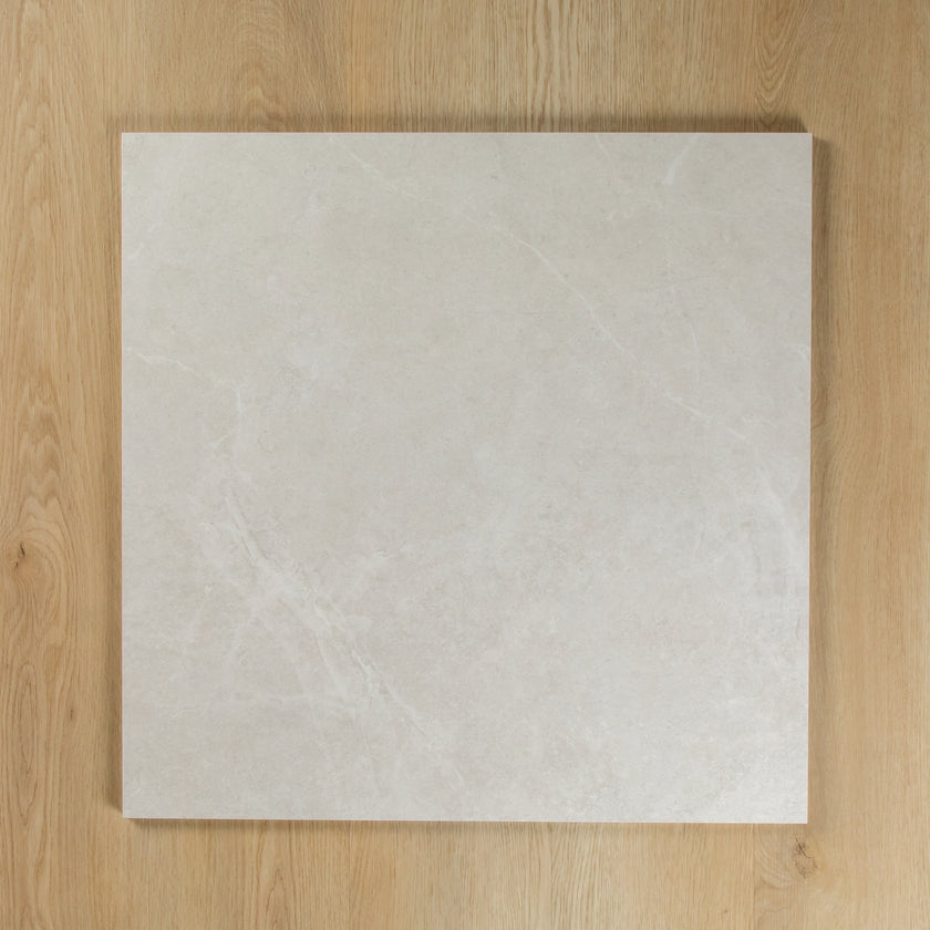 SIMPLE LUXURY SILVER HONED TILE 600×600