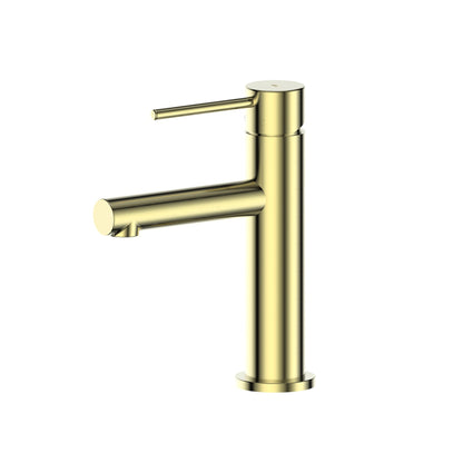 MACI BASIN MIXER BRUSHED BRASS
