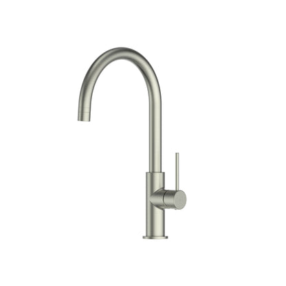 MACI GOOSENECK SINK MIXER BRUSHED NICKEL