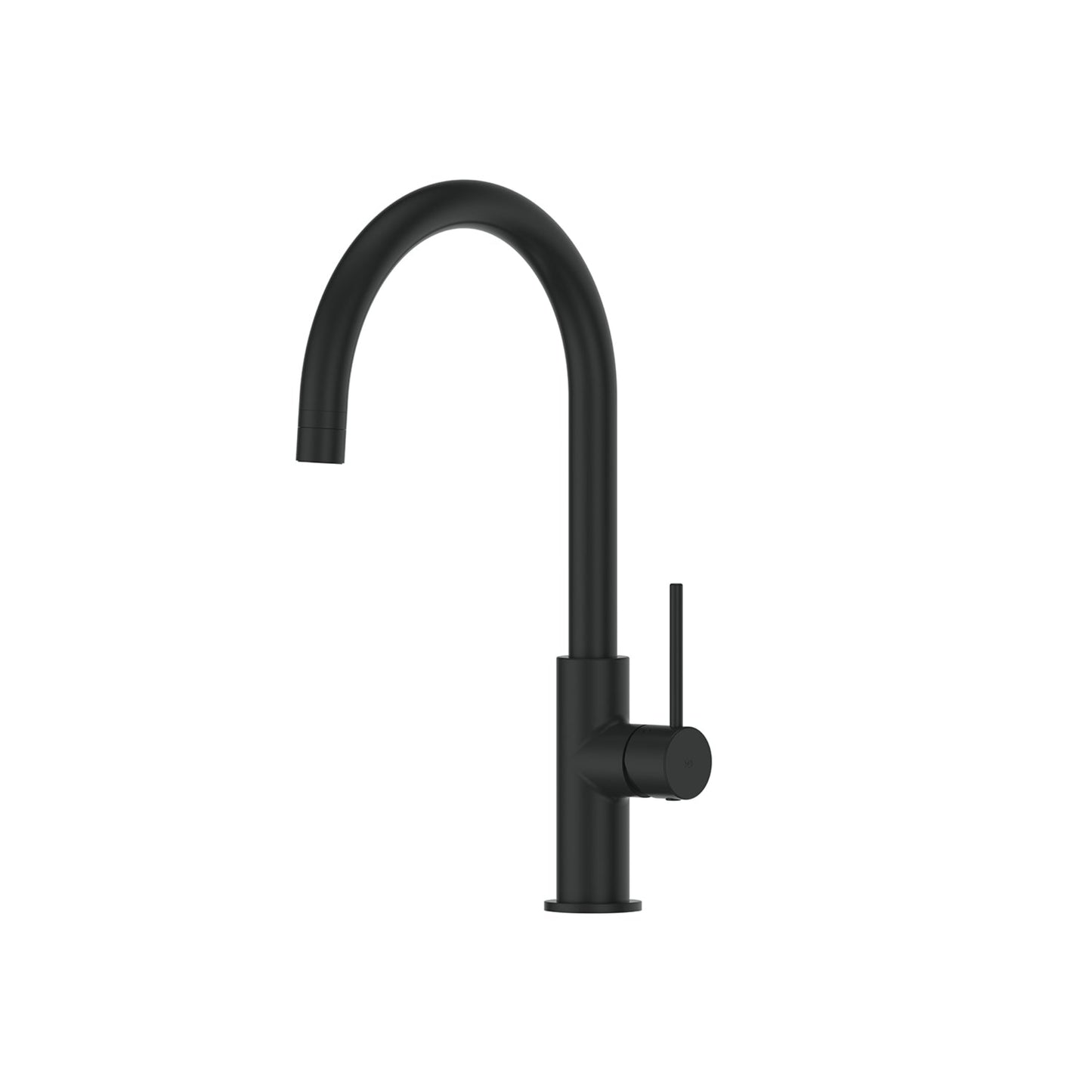 MACI GOOSENECK SINK MIXER MATTE BLACK