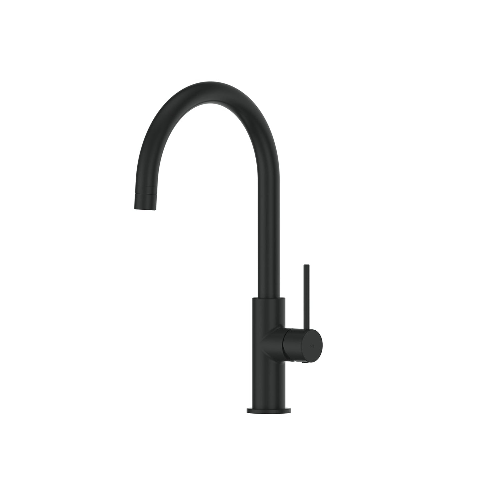 MACI GOOSENECK SINK MIXER MATTE BLACK