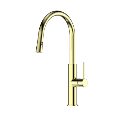 MACI PULL-DOWN SINK MIXER BRUSHED BRASS