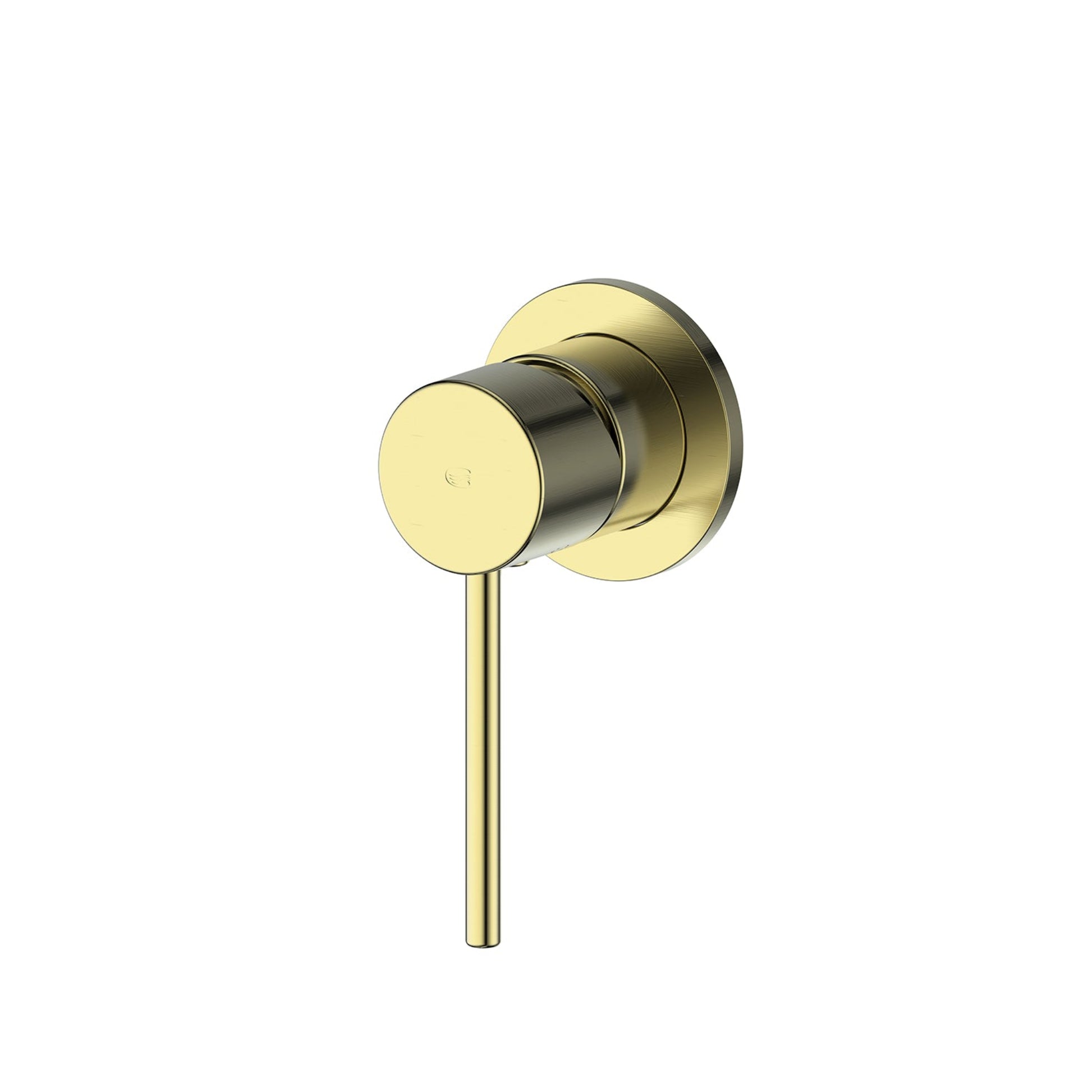 MACI SHOWER MIXER w/MINI PLATE BRUSHED BRASS LF2120258