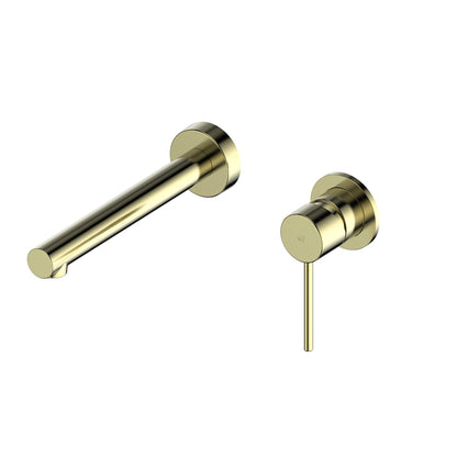 MACI WALL BASIN MIXER BRUSHED BRASS